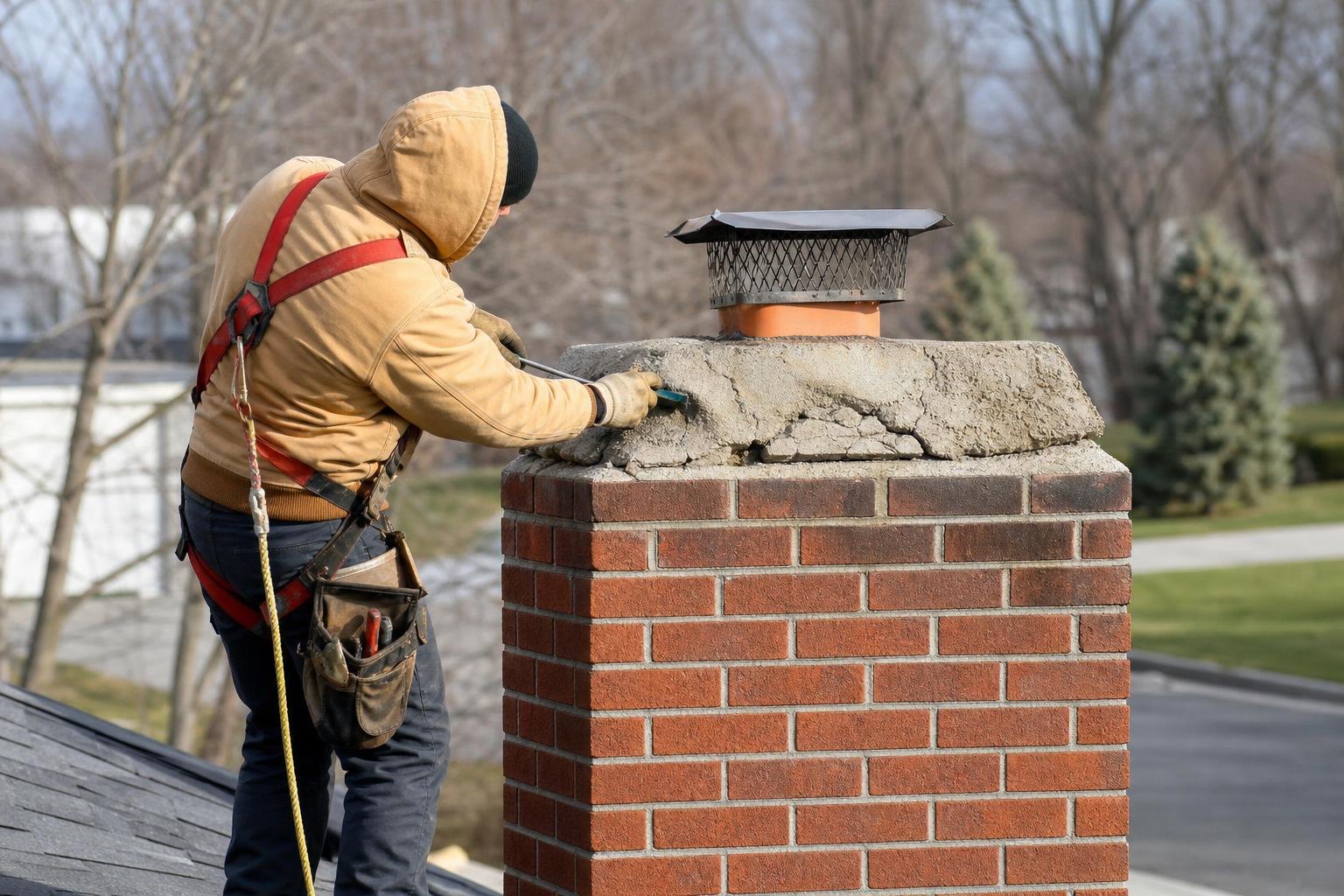 Chimney Cap Installation